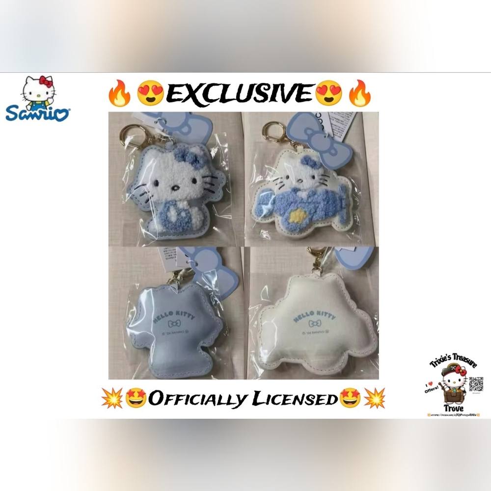 EXCLUSIVE - Hello Kitty Officially Licensed Keychain Set